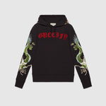 Gucci Guccify Cotton Sweatshirt with Dragons
