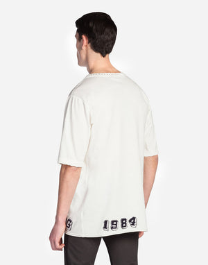 Dolce & Gabbana Oversized Printed Cotton T-Shirt
