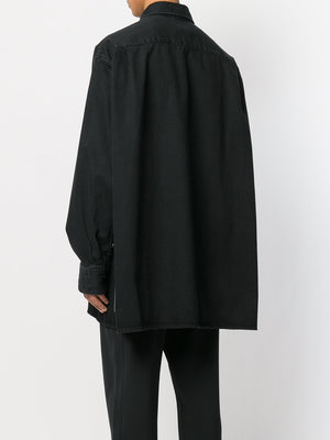 Raf Simons Oversized Black Shirt
