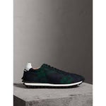 Burberry Tartan Wool Trainers